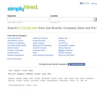 simplyhired.com screenshot