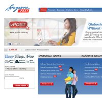 singpost.com screenshot