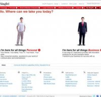 singtel.com screenshot