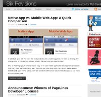 sixrevisions.com screenshot