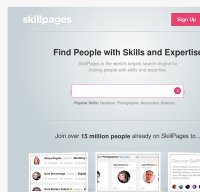 skillpages.com screenshot