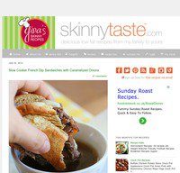 skinnytaste.com screenshot