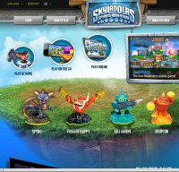 skylanders.com screenshot