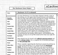 slackware.com screenshot