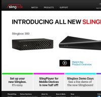 slingbox.com screenshot