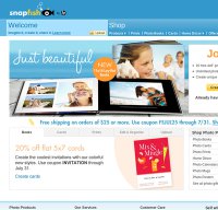 snapfish.com screenshot