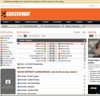 soccerway.com screenshot