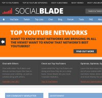 socialblade.com screenshot