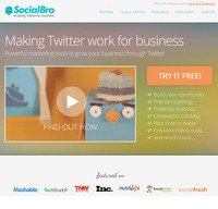 socialbro.com screenshot