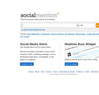 socialmention.com screenshot