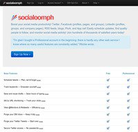 socialoomph.com screenshot