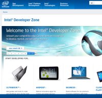 software.intel.com screenshot