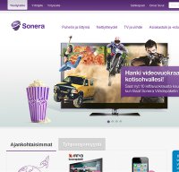 sonera.fi screenshot