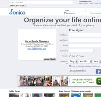 sonico.com screenshot