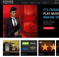 sonos.com screenshot