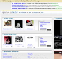 soundclick.com screenshot