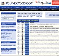 sounddogs.com screenshot