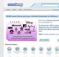 soundsnap.com screenshot