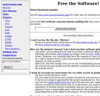 sourceware.org screenshot