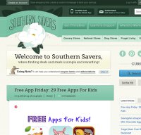 southernsavers.com screenshot