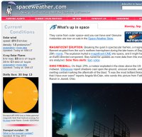 spaceweather.com screenshot