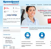 speedpost.com.sg screenshot