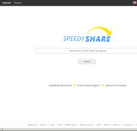 speedyshare.com screenshot