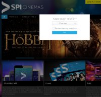 spicinemas.in screenshot