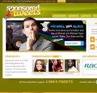 sponsoredtweets.com screenshot