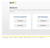 sprint.com screenshot