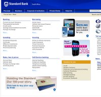 standardbank.co.za screenshot