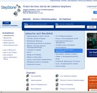 stepstone.de screenshot