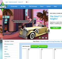 store.thesims3.com screenshot