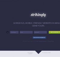 strikingly.com screenshot