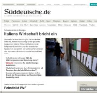 sueddeutsche.de screenshot