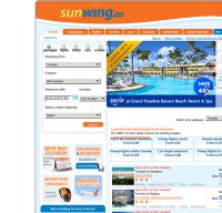 sunwing.ca screenshot