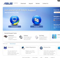 support.asus.com screenshot