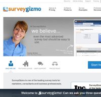 surveygizmo.com screenshot