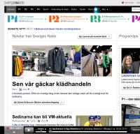 sverigesradio.se screenshot