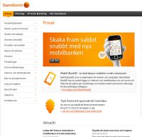 swedbank.se screenshot