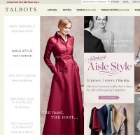 talbots.com screenshot