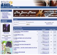 talkbass.com screenshot