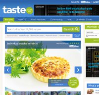 taste.com.au screenshot