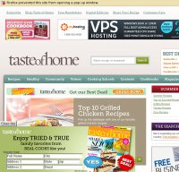 tasteofhome.com screenshot