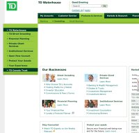 tdwaterhouse.ca screenshot