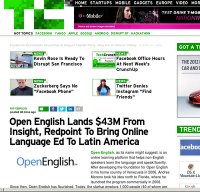 techcrunch.com screenshot