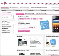 telekom.de screenshot