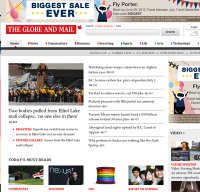 theglobeandmail.com screenshot