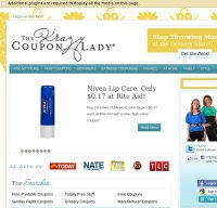 thekrazycouponlady.com screenshot