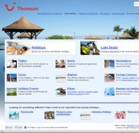 thomson.co.uk screenshot